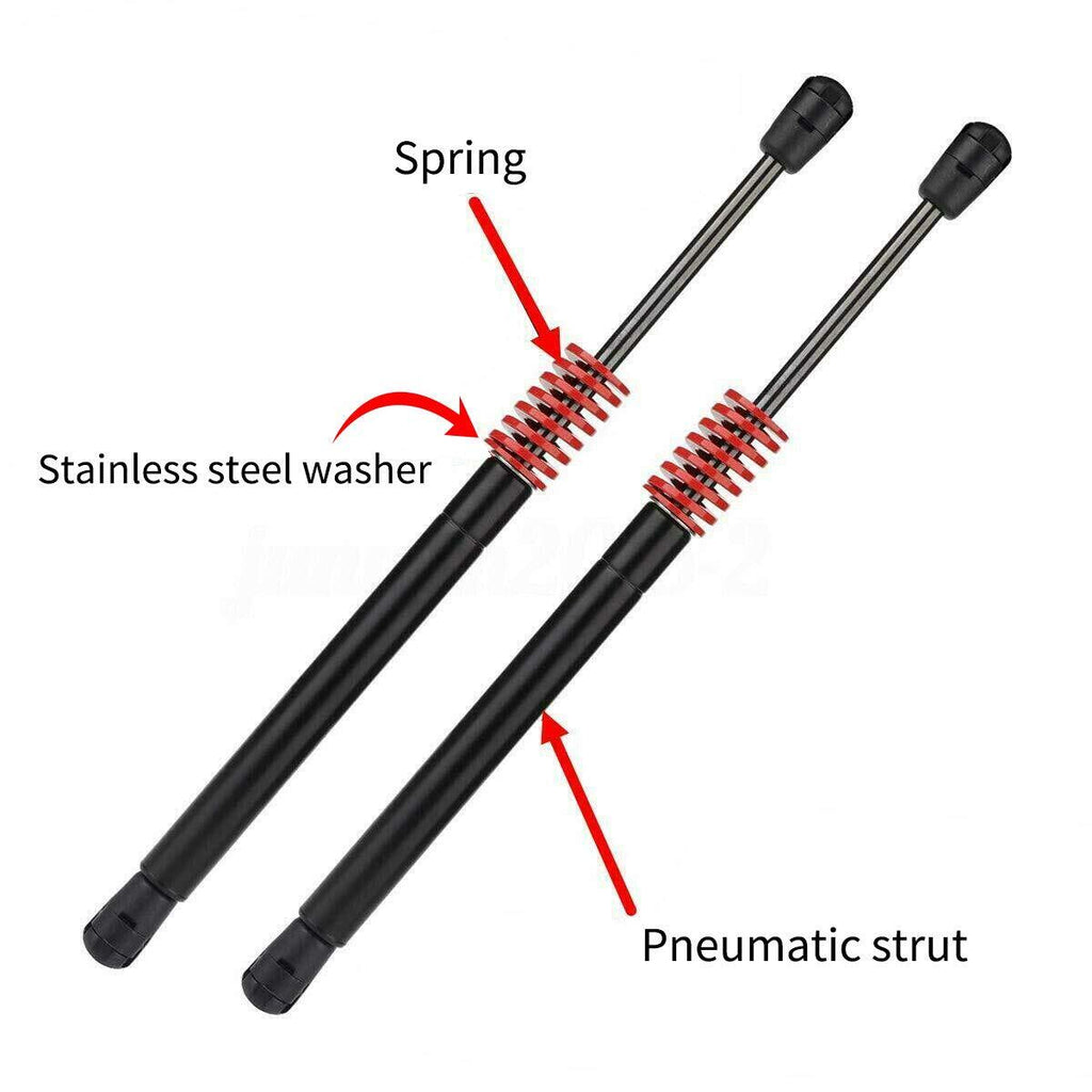 2PCS Automatic Trunk Lift Supports Pneumatic Rear Trunk Struts with Spring Stainless Steel Washer Fit for Tesla Model 3 Accessories