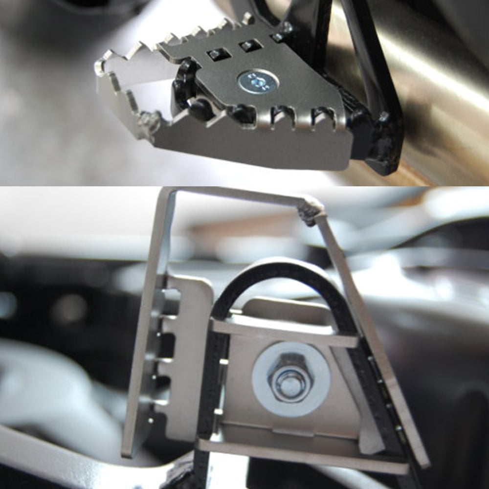 For BMW F700GS F800GS R1200GS Rear Foot Brake Lever Pedal Enlarge Extension Rear Brake Peg Pad black