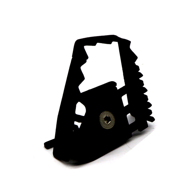 For BMW F700GS F800GS R1200GS Rear Foot Brake Lever Pedal Enlarge Extension Rear Brake Peg Pad black