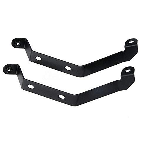 Universal 7" Headlight Handlebar Fairing Windshield Cafe Racer For  Dyna Sportster 1200 883 FLHT Bobber Touring Matte black
