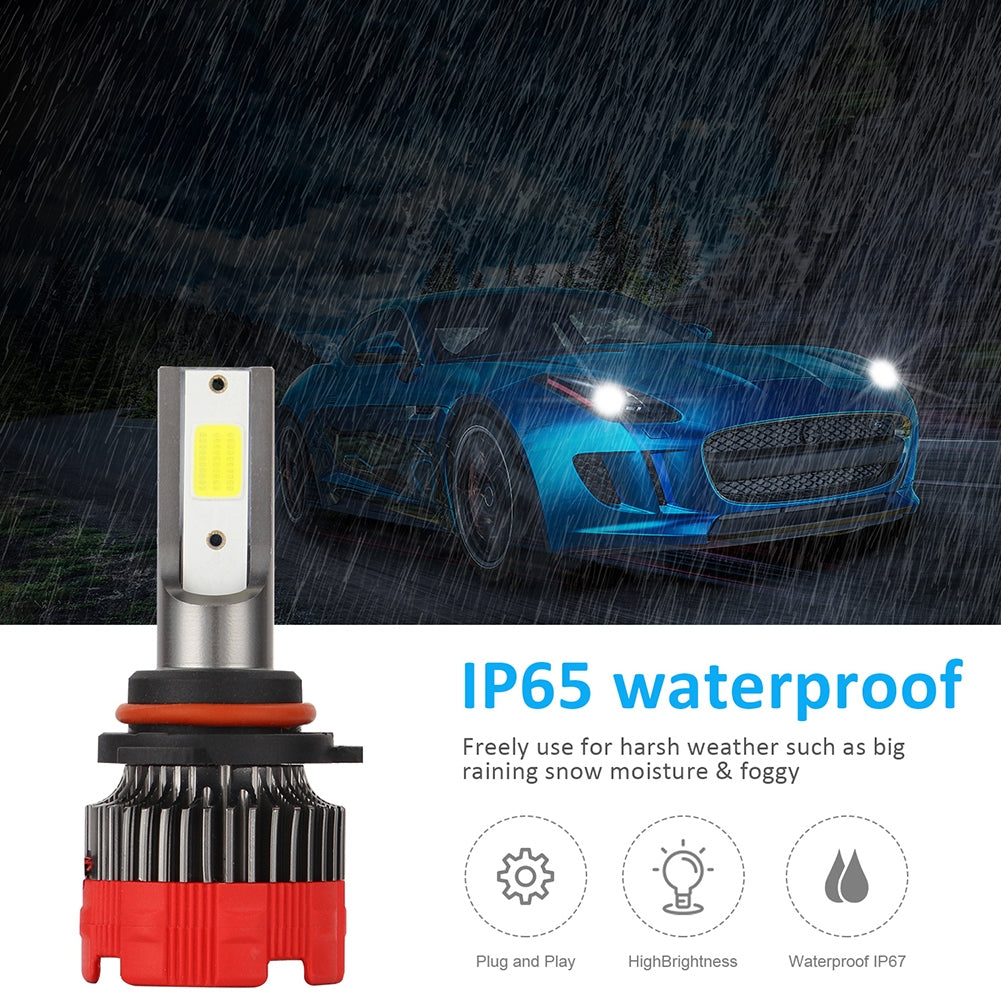 2PCS 120W 12000LM Mini Assembly H1 H7 H4 H8/H9/H11 9005 9006 LED Car HeadLight Fog light 9006