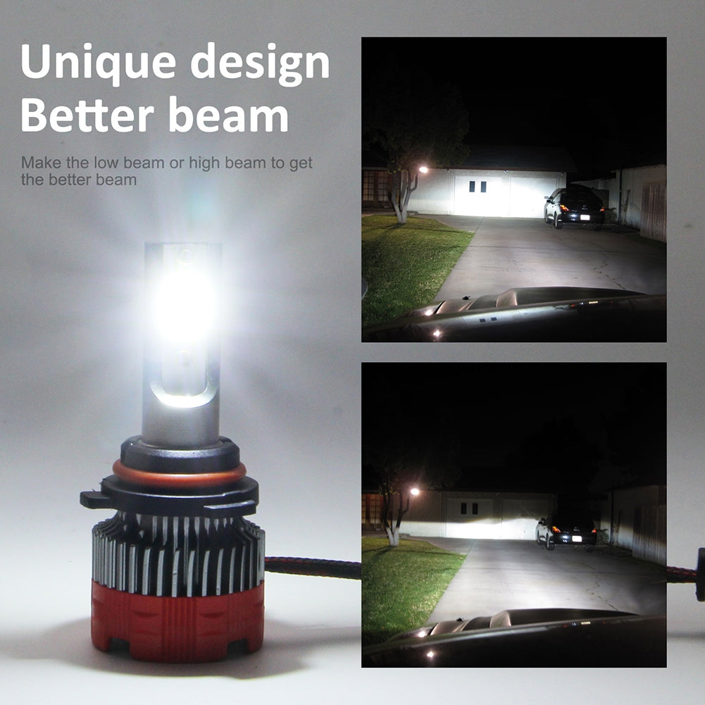 2PCS 120W 12000LM Mini Assembly H1 H7 H4 H8/H9/H11 9005 9006 LED Car HeadLight Fog light 9006