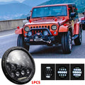 7 INCH 280W LED Headlights 6000K 28000LM Halo Angle Eye For Jeep Wrangler CJ JK LJ 97-17 6000K White