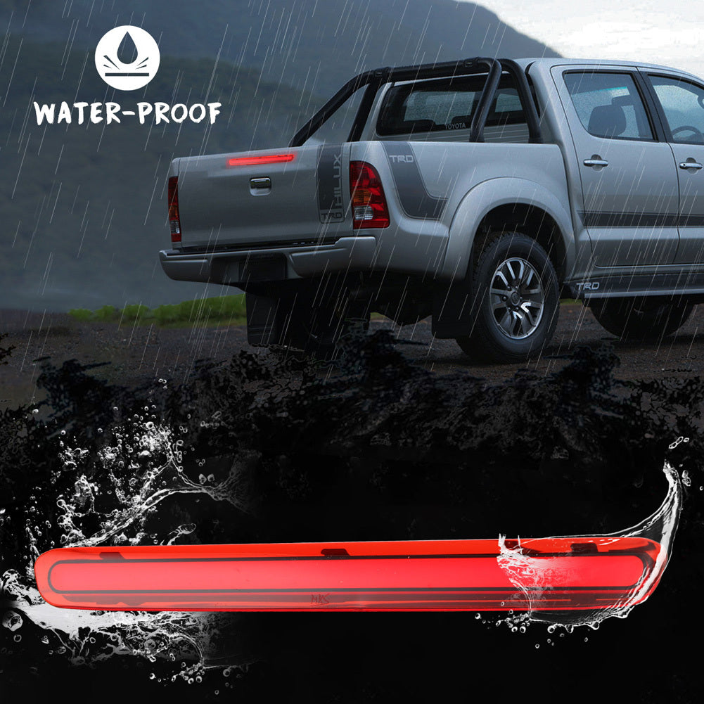For Toyota Hilux VIGO 2018-2020 Car LED Rear Brake Light Middle Stop Third Tail High Brake Lamp Long red