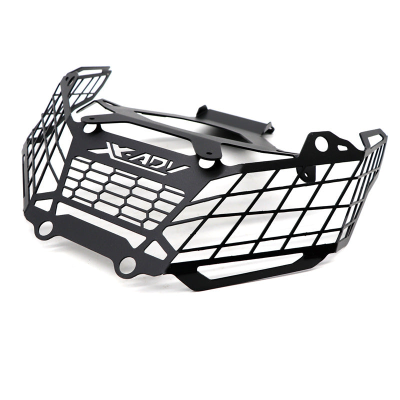 For Honda X-ADV750 XADV750 17-19 Motorcycle Headlights Shield Headlamp Cover Headlight Grille Guard black