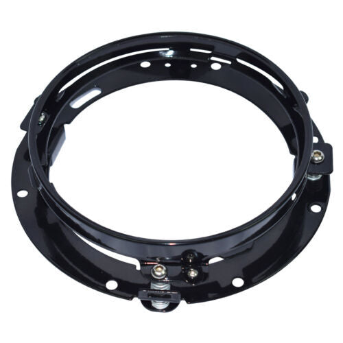 7 inch Round Shaped LED Headlight Mounting Ring for Car Auto black