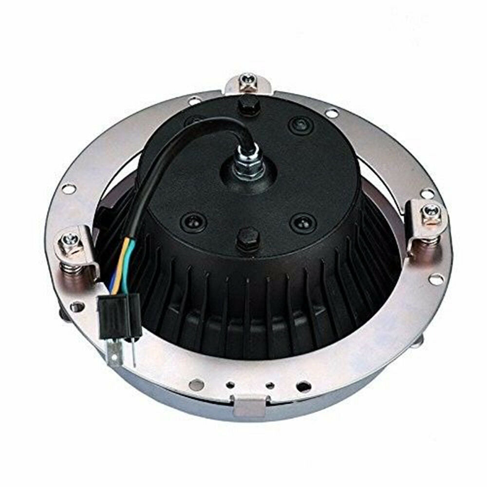 7 inch Round Shaped LED Headlight Mounting Ring for Car Auto black