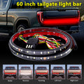 Truck Tailgate Side Bed Light Strip Bar Tuning Signal Light for Truck Off-road Vehicles black