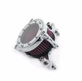 Air Cleaner Intake Filter Motorcycle Air Filter silver