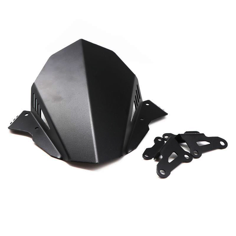 Motorcycle Headlight Windshield Windscreen For YAMAHA MT-09 MT09 17-20 black