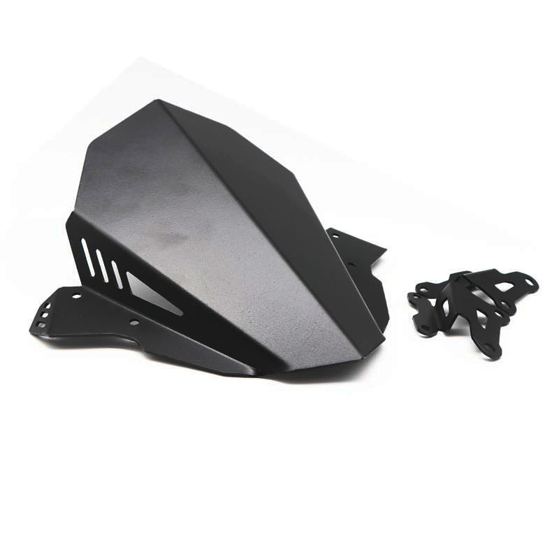 Motorcycle Headlight Windshield Windscreen For YAMAHA MT-09 MT09 17-20 black