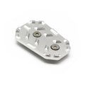 Motorcycle Rear Foot Brake Lever Pedal Extension Enlarge Pad Extender For HONDA CB500X 17-2020 Silver