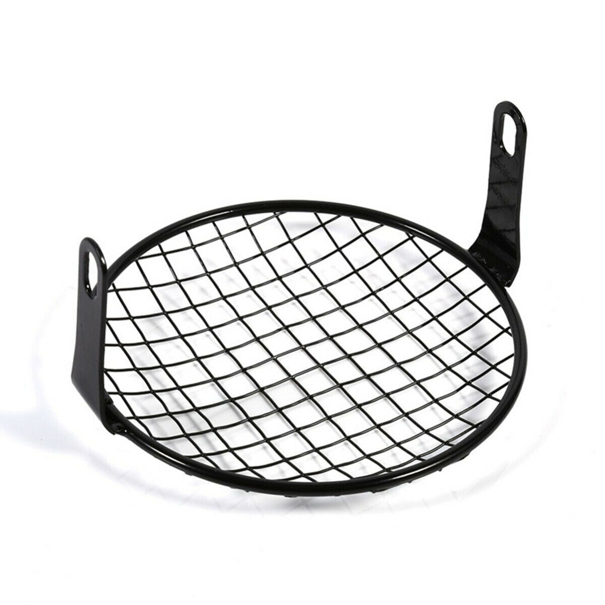 6.5 inch Motorcycle Universal Vintage Headlight Protector Retro Grill Light Lamp Cover Square net cover
