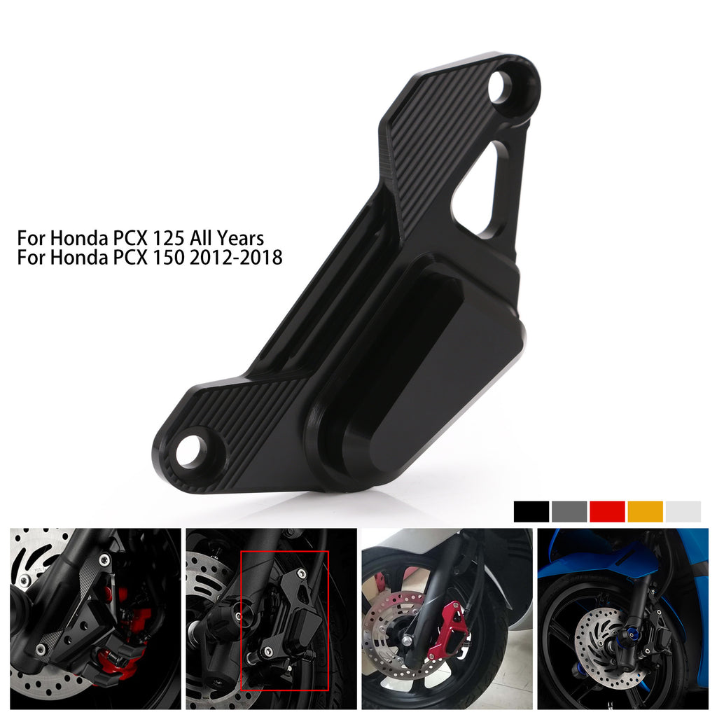 Motorcycle Front Disc Caliper Brakecaliper Brake Guard Protector Cover FOR Honda PCX 150 125 yellow