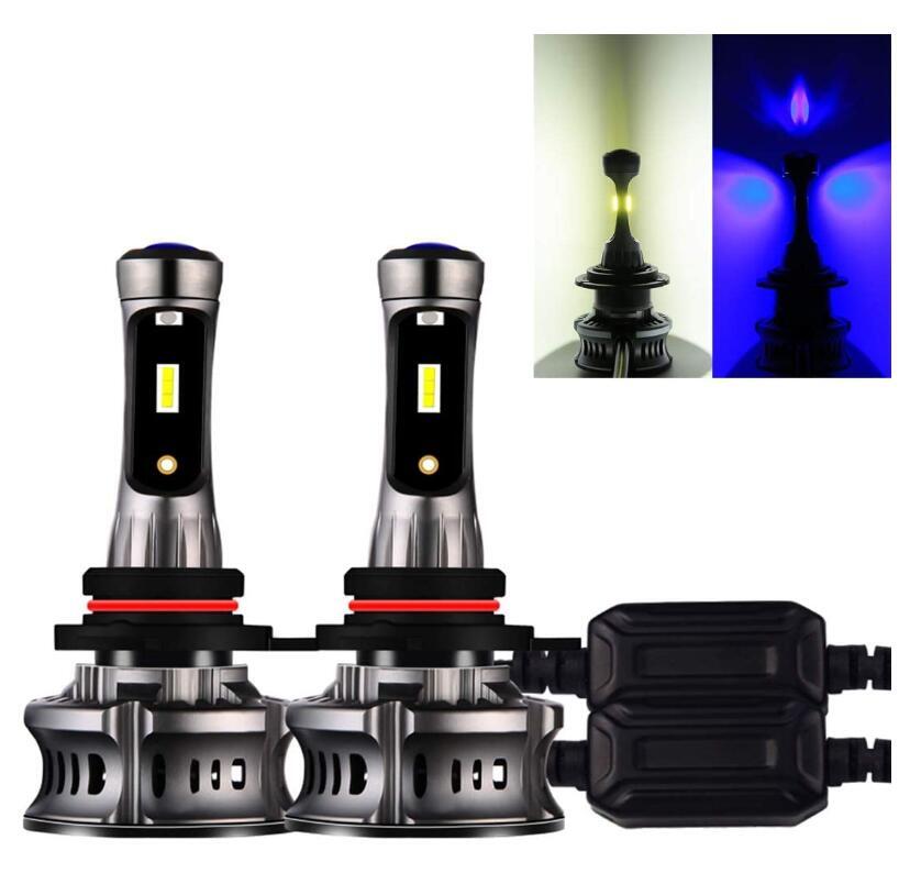 Car LED Headlight  XT7 Large-Sized LED Lamp Demon Eyes Running Lamp Retrofit  H4 H7 H11/H8  9005 9012 9006