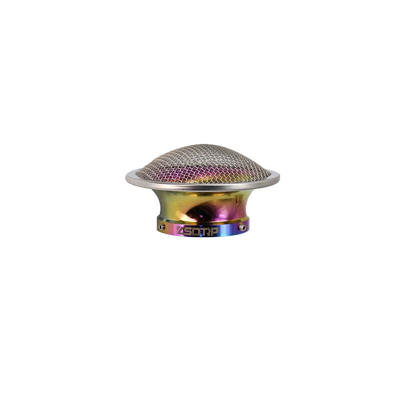 50mm Motorcycle Air Filter Wind Horn Cup Alloy Trumpet with Guaze for PWK28/30mm PE 28/30mm Carburetor 50mm color