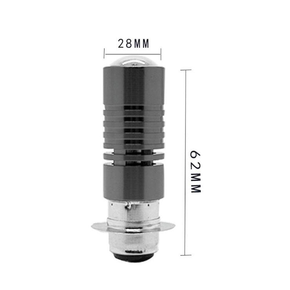 PX15D BA20D moto Led Motorcycle Headlight Bulbs CSP lens Moto 6000LM Hi Lo Lamp Scooter Accessories Fog Lights; Dipped yellow and far light white