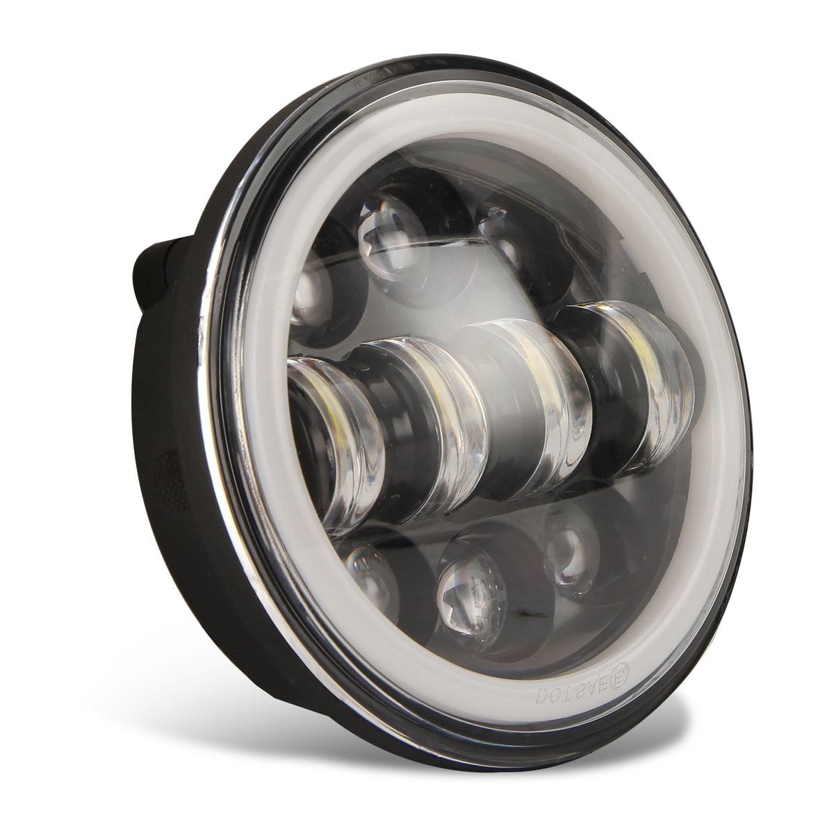 Motorcycles headlight 5.75" Round LED Projection Headlight for Motorcycle White light