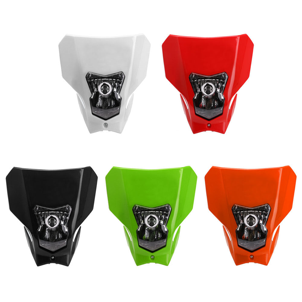 Off Road Dual Sport Motocross Headlight KTMH4 Running Head Lamp Xenon lamp orange
