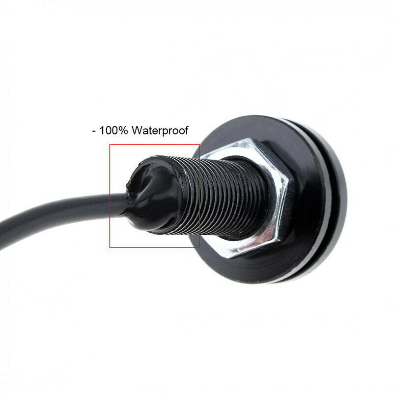 10pcs 23mm Eagle Eye LED DRL Daytime Running Reversing Light Car Tail Lamp Dc12v White and yellow light