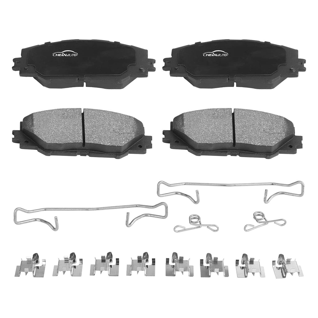 US CHEINAUTO Premium Disc Brake Pads 4 Pcs Rear Disc Brake Pads Compatible