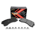US CHEINAUTO 4Pcs Premium Ceramic Front Disc Brake Pads Set With Steel Hardware Kits Replacement