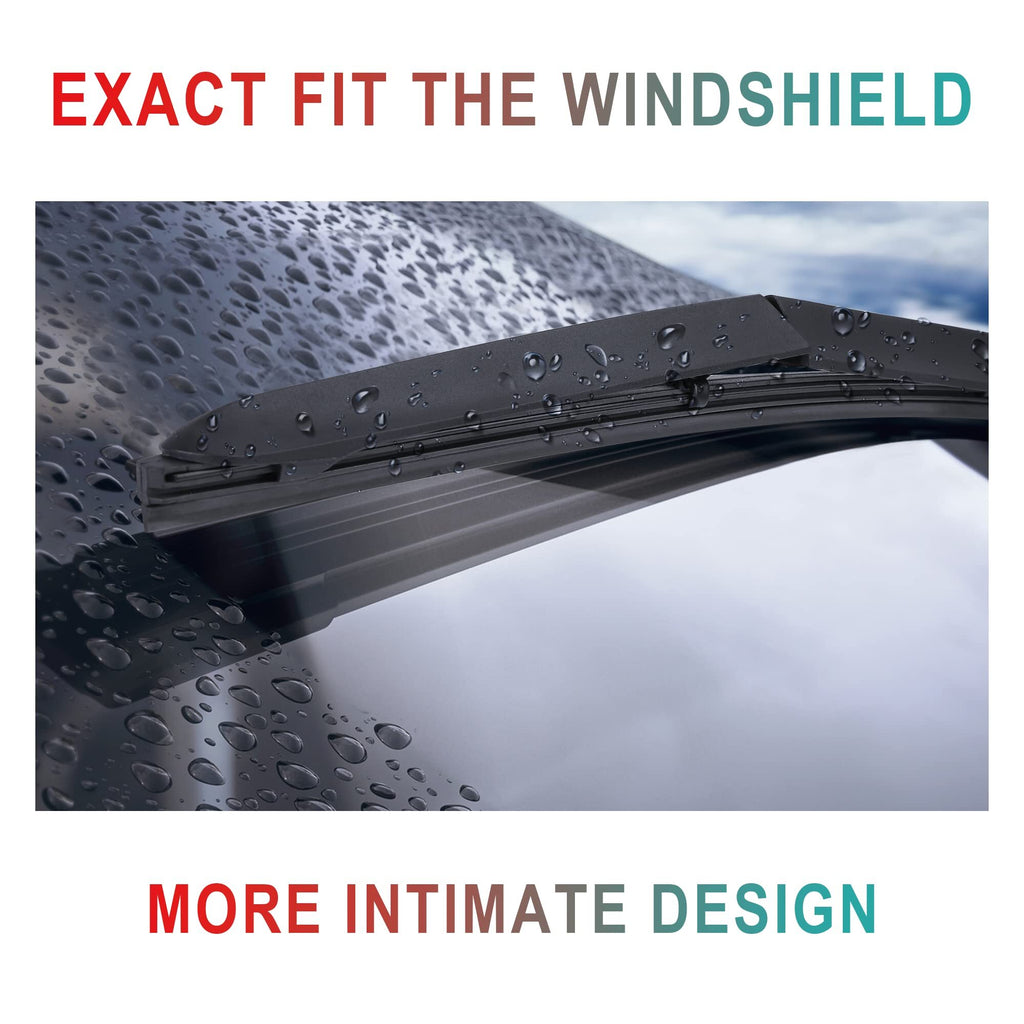 US CHEINAUTO Windshield Wipers 24 Inch 19 Inch  Wiper Blades OEM Quality Premium Stable & Quiet