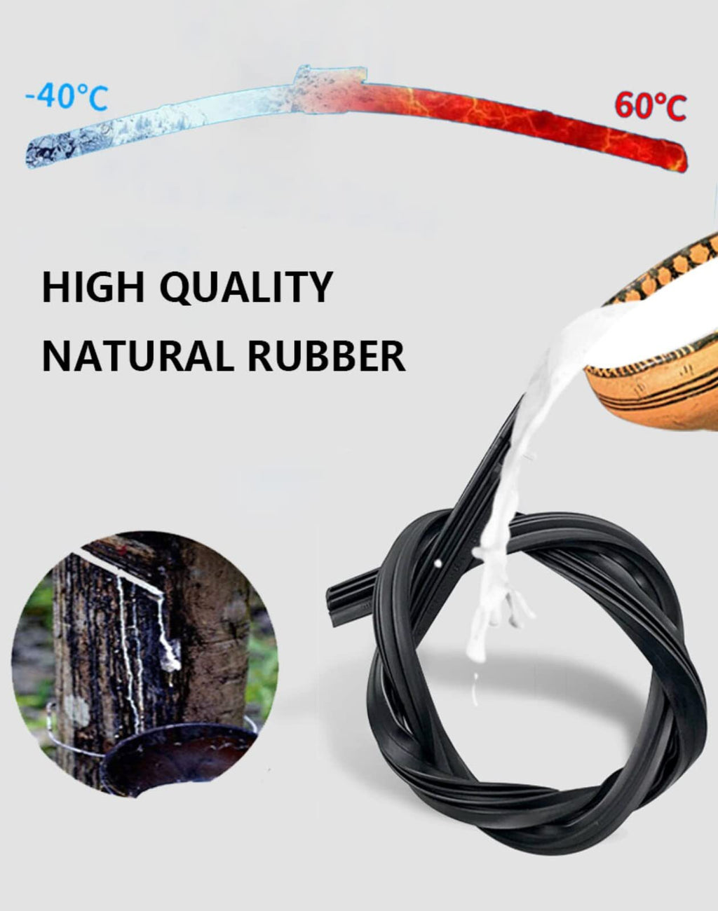 US CHEINAUTO 26 Inch 18Inch Wiper Blades Premium All-Seasons Durable Stable And Quiet OEM Quality J&U