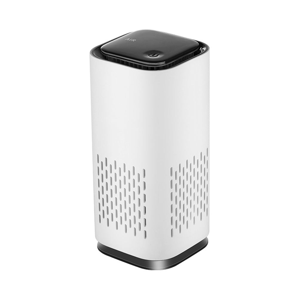 Mini Car  Air  Purifier Smart Home Anion Purifier Negative Ion Filter For Removing Vocs Dust Peculiar Smell Cigarette Smoke White