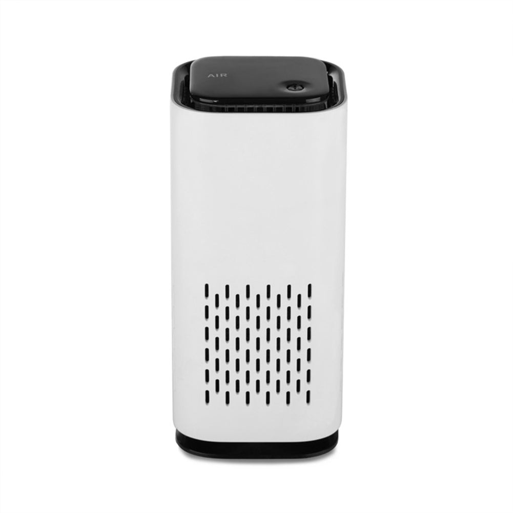 Mini Car  Air  Purifier Smart Home Anion Purifier Negative Ion Filter For Removing Vocs Dust Peculiar Smell Cigarette Smoke White