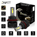 1 Pair Of Car  Led  Headlight Bulbs Ip68 Waterproof High-brightness High Power Good Heat Dissipation Quick Installation Car Led Lamp F4 9007/HB5