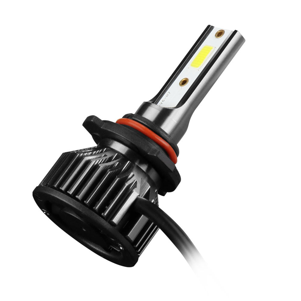 1 Pair Aluminum Alloy Car  Led  Headlight F2 White Light 12000/min Ip68 Waterproof Heatproof Motorcycle Light 9005/HB3/H10