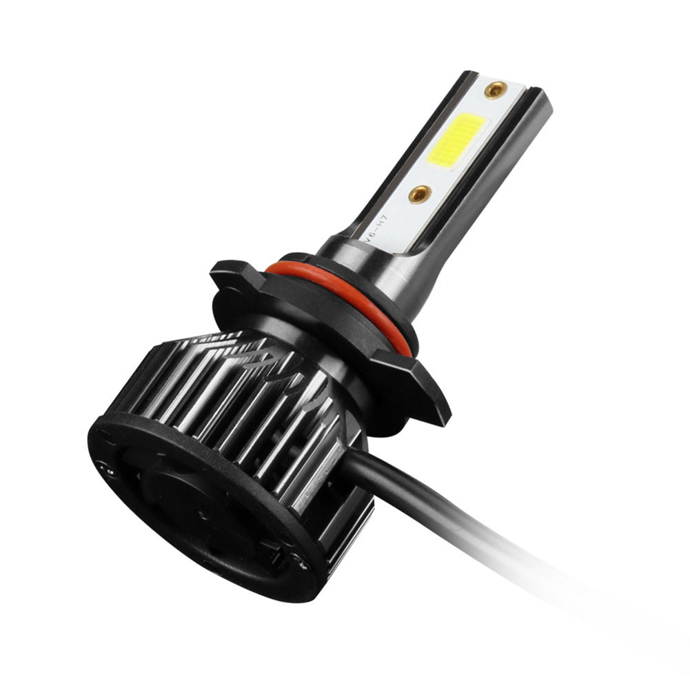 1 Pair Aluminum Alloy Car  Led  Headlight F2 White Light 12000/min Ip68 Waterproof Heatproof Motorcycle Light 9012