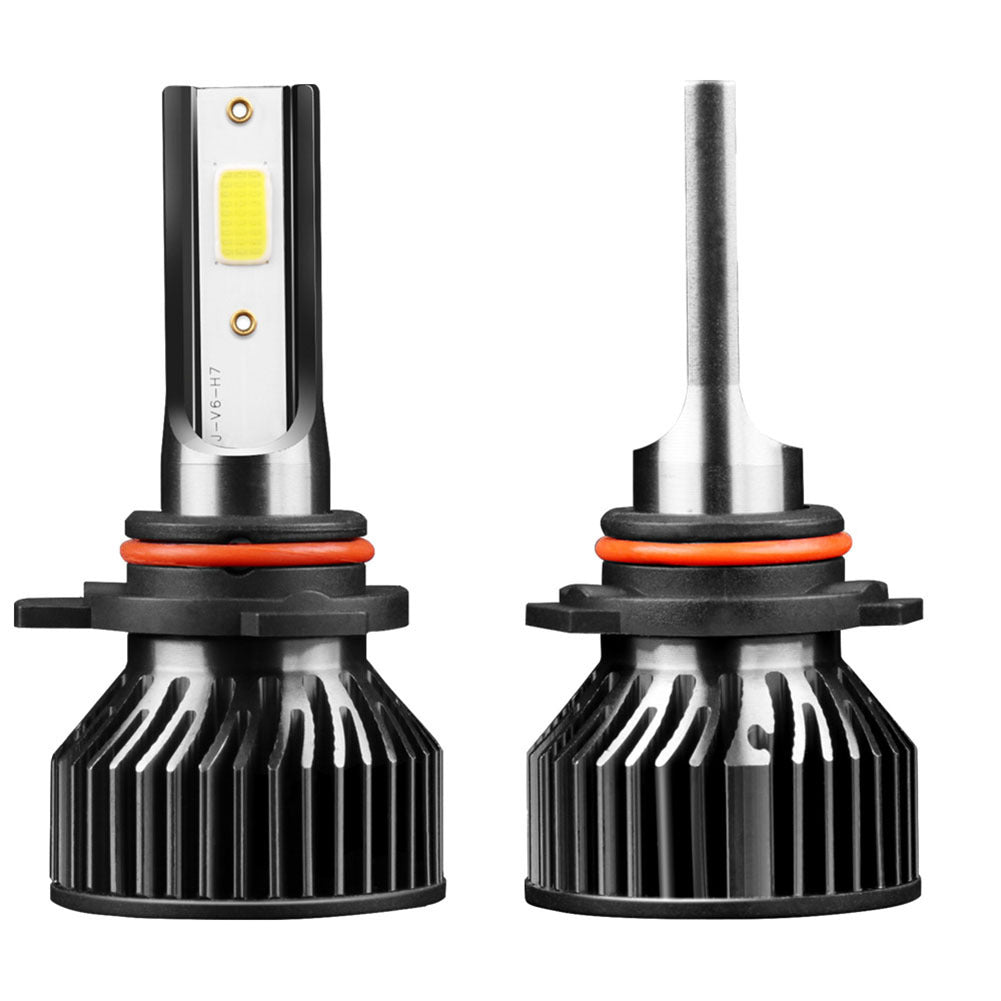 1 Pair Aluminum Alloy Car  Led  Headlight F2 White Light 12000/min Ip68 Waterproof Heatproof Motorcycle Light 9012