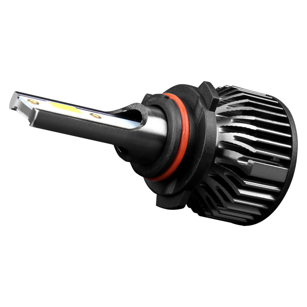 1 Pair Aluminum Alloy Car  Led  Headlight F2 White Light 12000/min Ip68 Waterproof Heatproof Motorcycle Light 9012
