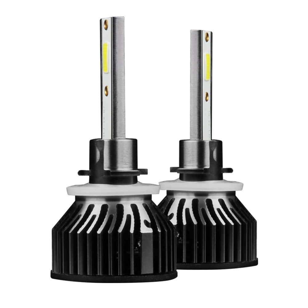 1 Pair Aluminum Alloy Car  Led  Headlight F2 White Light 12000/min Ip68 Waterproof Heatproof Motorcycle Light 880/881/H27