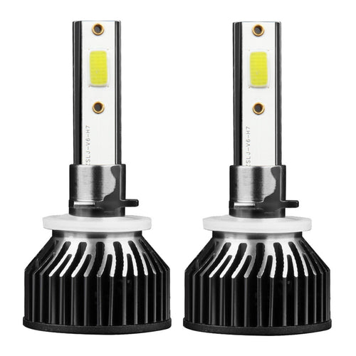 1 Pair Aluminum Alloy Car  Led  Headlight F2 White Light 12000/min Ip68 Waterproof Heatproof Motorcycle Light 880/881/H27