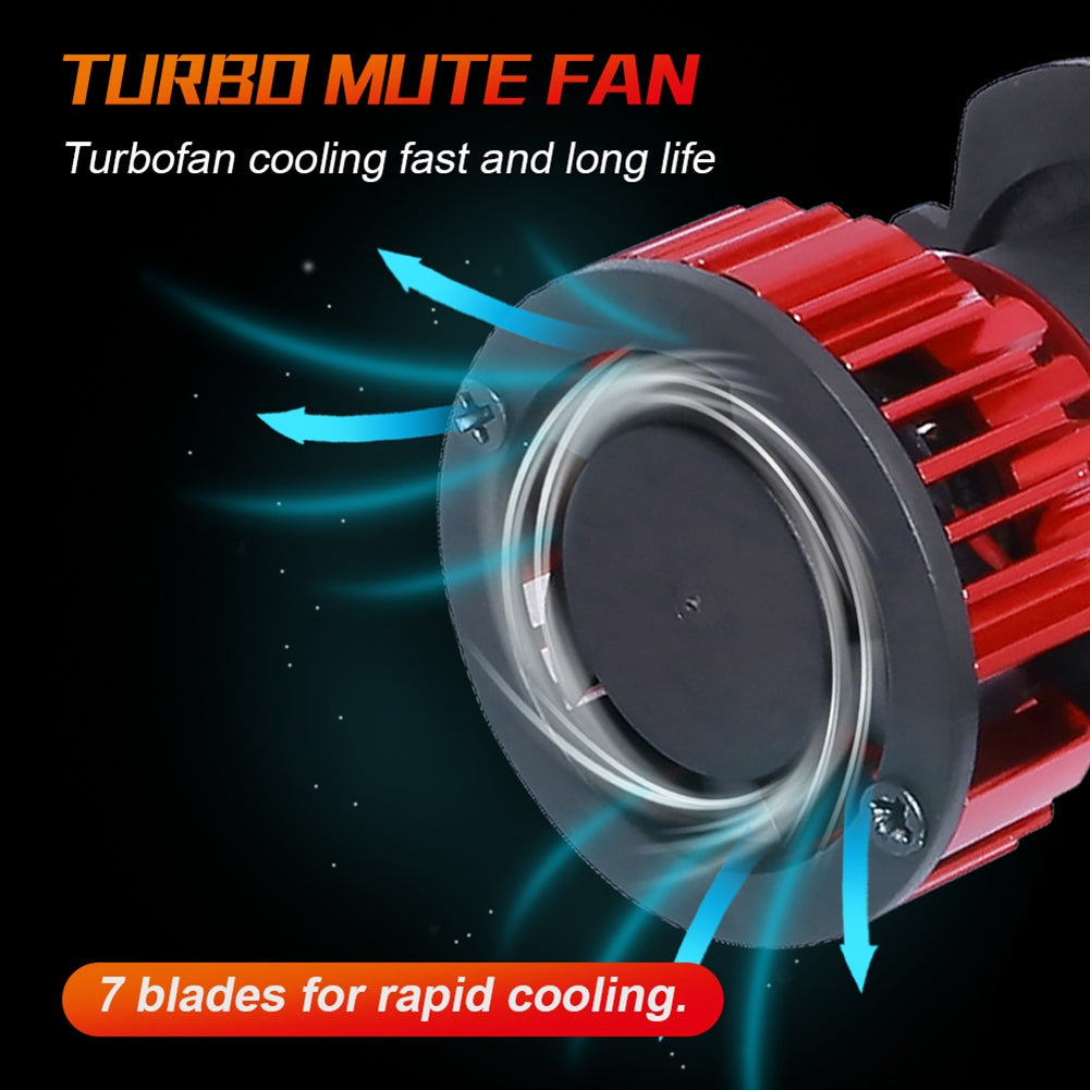1 Pair Metal X15s Car Light H7 H11 9005 9006 9007 Led Headlight Bulb H4 High And Low Beam 60w 16000lm 6000k Super-bright Lamp H7