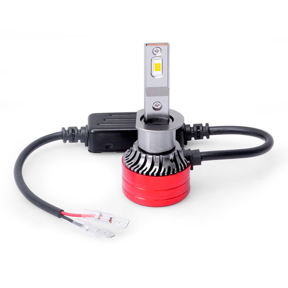 1 Pair Metal F5 Car Led Headlight Shock-proof Waterproof Head-lamp Bulb Modified Accessories H1