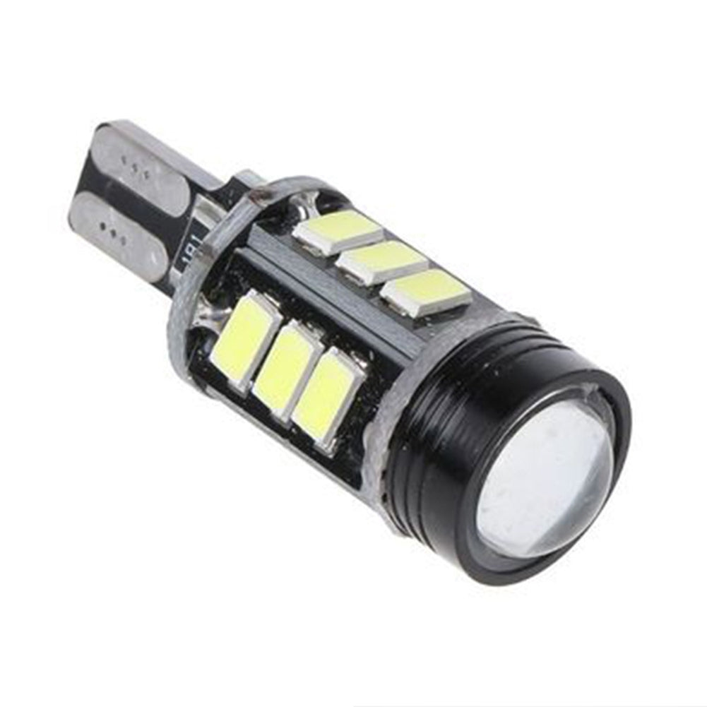 1 Pair Car Led Tail Light T15 5630 12smd High-power 16w Reversing Lamp Super-bright Bulb white light