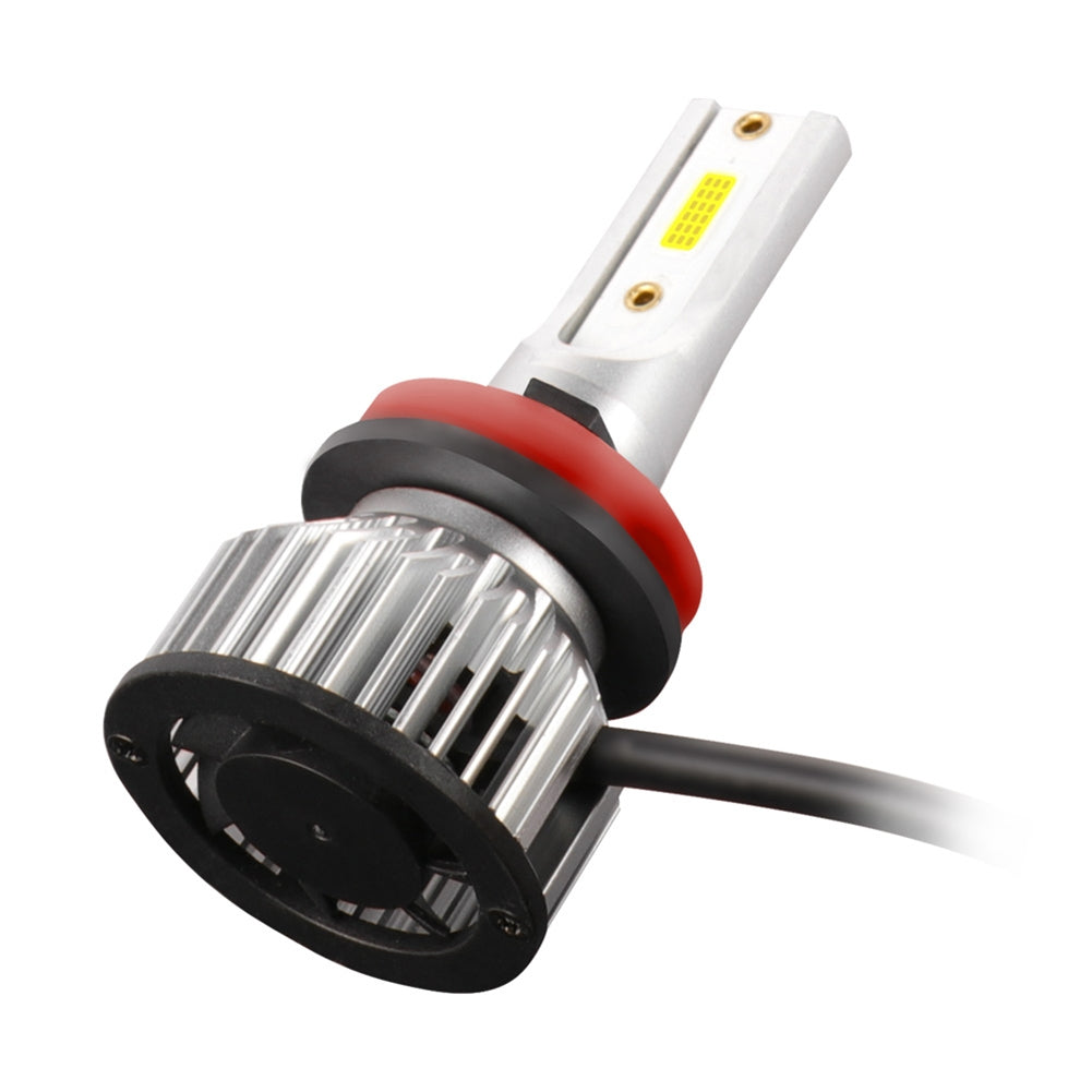 1 Pair Aluminum Car Led Headlight F2A Ip68 Waterproof White Light Motorcycle Lamp H8/H9/H11