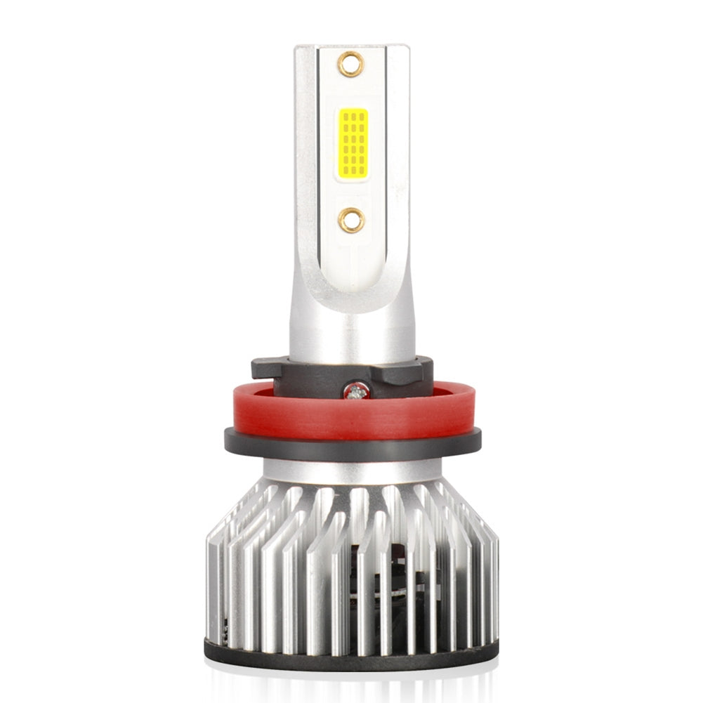 1 Pair Aluminum Car Led Headlight F2A Ip68 Waterproof White Light Motorcycle Lamp H8/H9/H11
