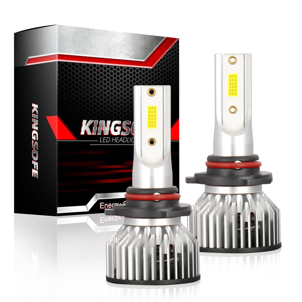 1 Pair Aluminum Car Led Headlight F2A Ip68 Waterproof White Light Motorcycle Lamp 9005/HB3/H10
