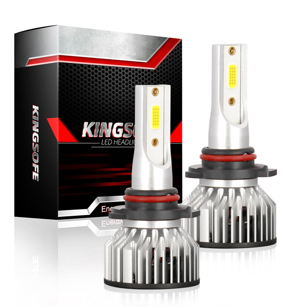 1 Pair Aluminum Car Led Headlight F2A Ip68 Waterproof White Light Motorcycle Lamp 9005/HB3/H10