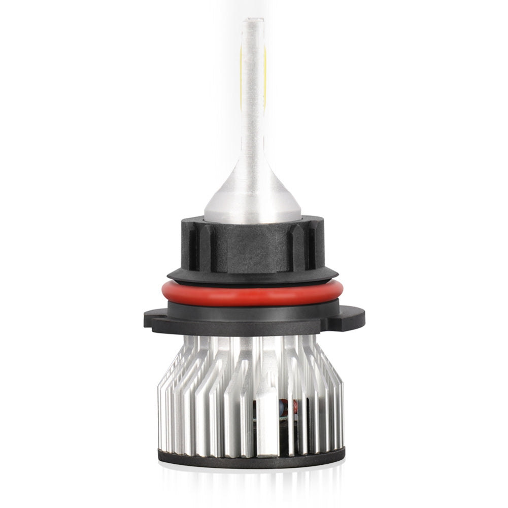 1 Pair Aluminum Car Led Headlight Ip68 Waterproof 6000k High-brightness Motorcycle Lamp 9007/HB5