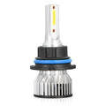 1 Pair Aluminum Car Led Headlight Ip68 Waterproof 6000k High-brightness Motorcycle Lamp 9004/HB1