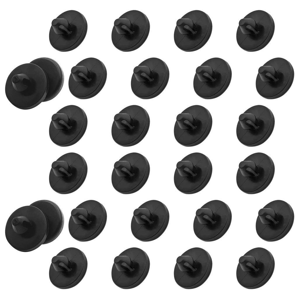 US 12 Pcs Brake Switch Stopper Brake Pedal Pad Brake Lights Switch Limiter 90541-06036 Car Accessories black