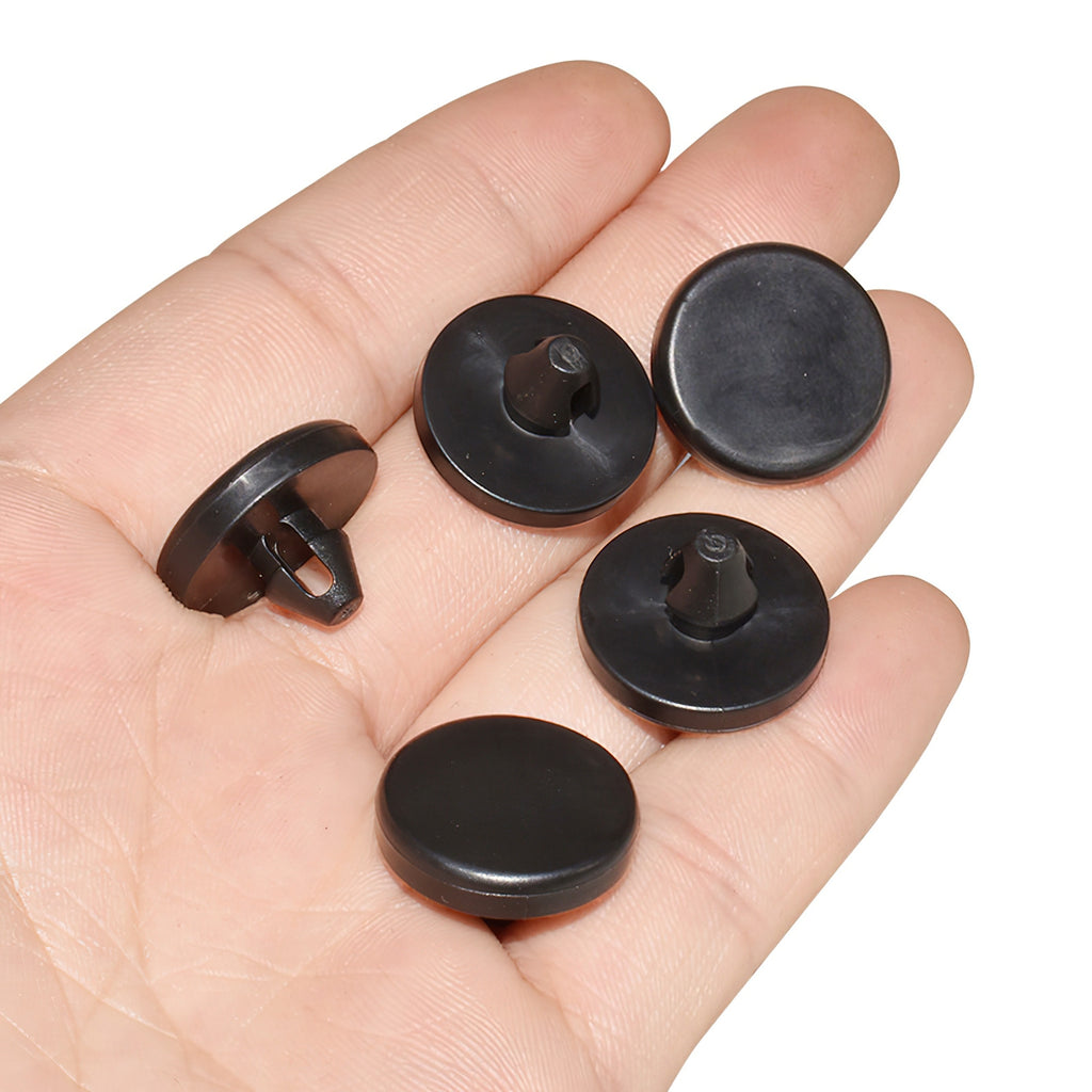 US 12 Pcs Brake Switch Stopper Brake Pedal Pad Brake Lights Switch Limiter 90541-06036 Car Accessories black
