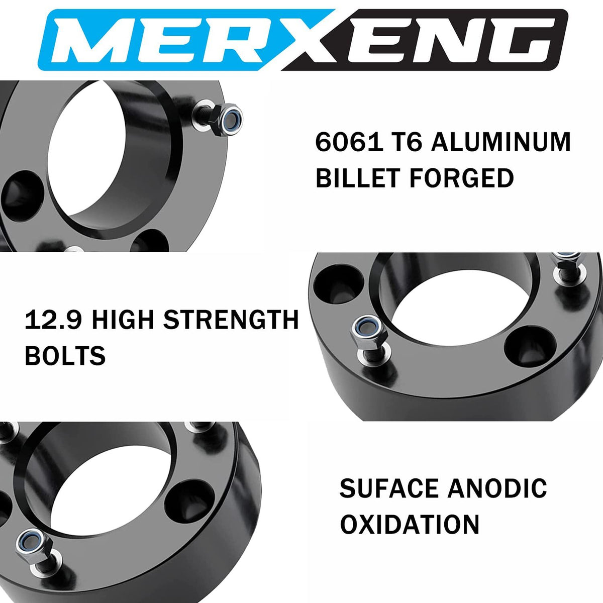 US CHEINAUTO 2.5 inch Silverdo 1500 Front Leveling Kits Front Strut Spacers Lift Kit for 2007-2021 Silverado 1500 2WD/4WD