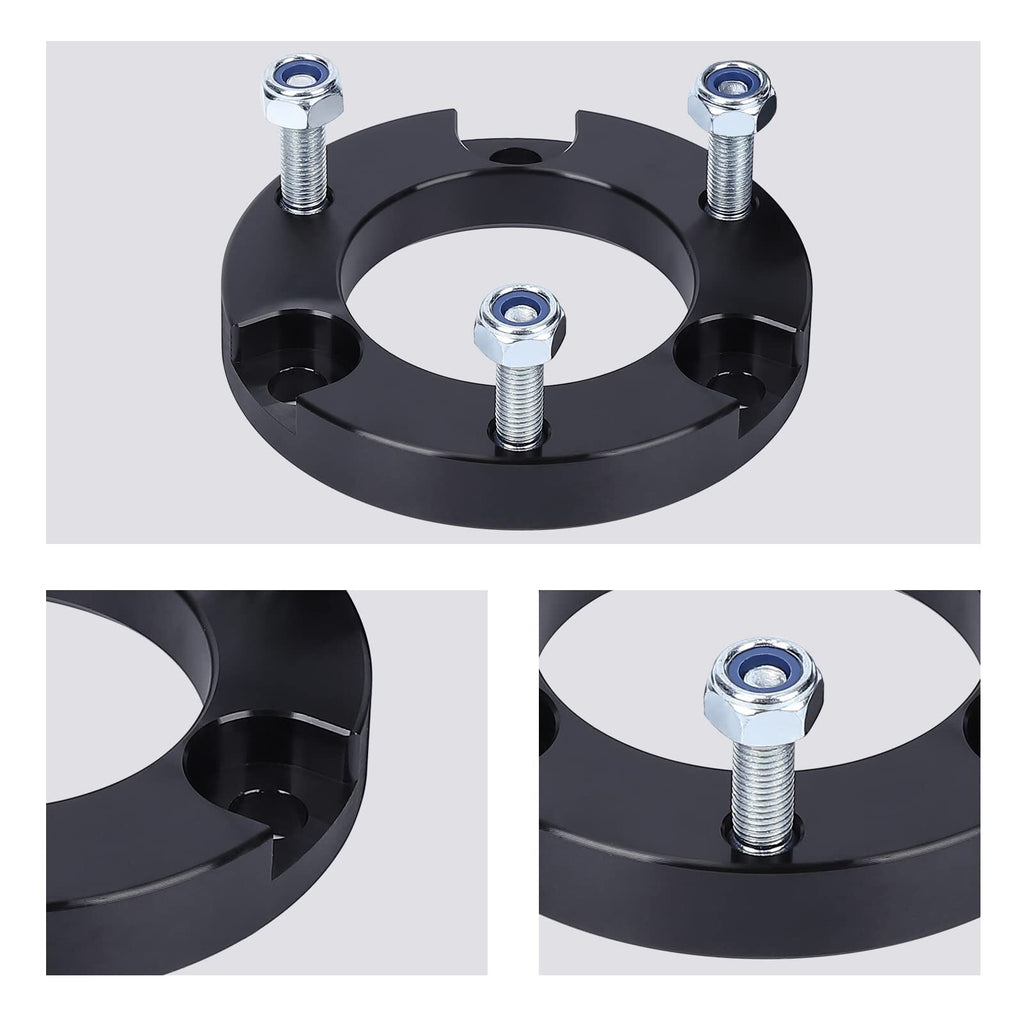 US CHEINAUTO Tacoma Leveling Lift Kits 1.5 Inch Front Strut Spacer Suspension Lift Kit Lift Spacers for 2005-2021 Toyota Tacoma